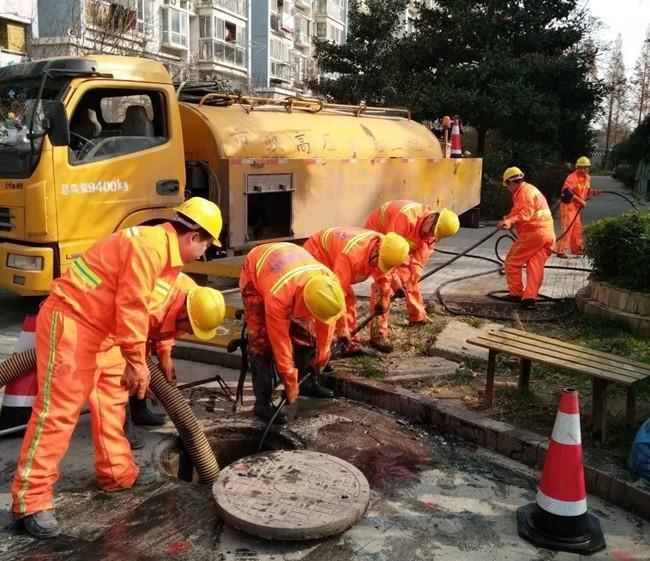 东路镇市政管道清淤